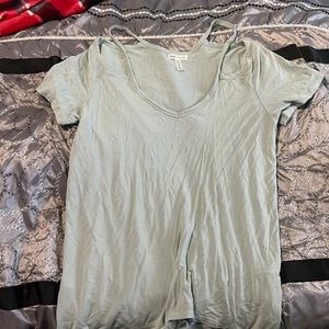 Short sleeve PINK green shirt